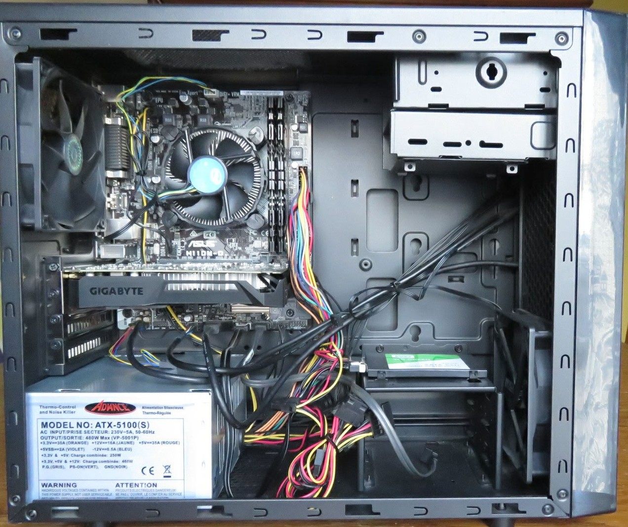 PC Gamer i3 6300 GTX 1050 32 Go DDR4 SSD 240 Go W11 02